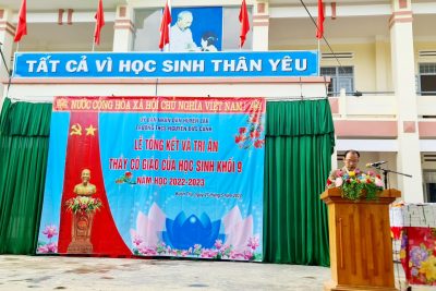 LỄ TỔNG KẾT VÀ TRI ÂN THẦY CÔ GIÁO CỦA HỌC SINH KHỐI 9